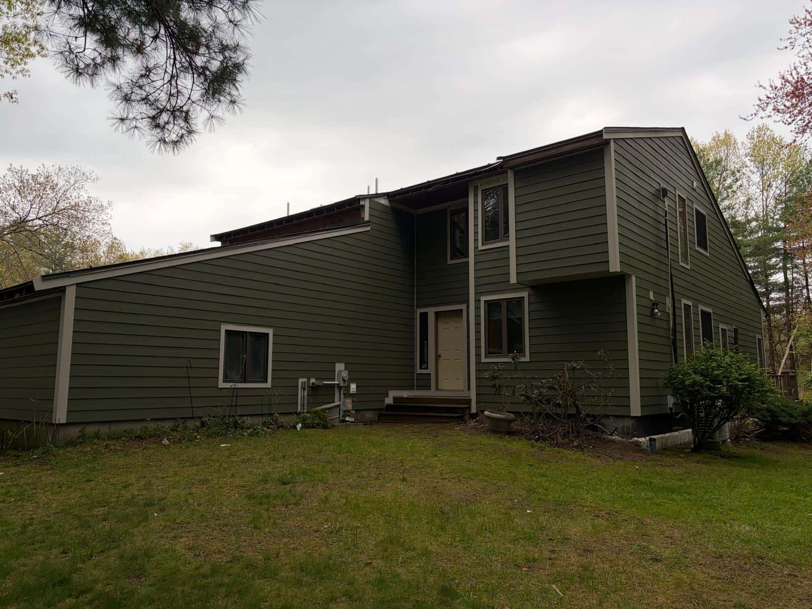 Full-Home Re-Side, Rear Elevation – Carlisle, MA