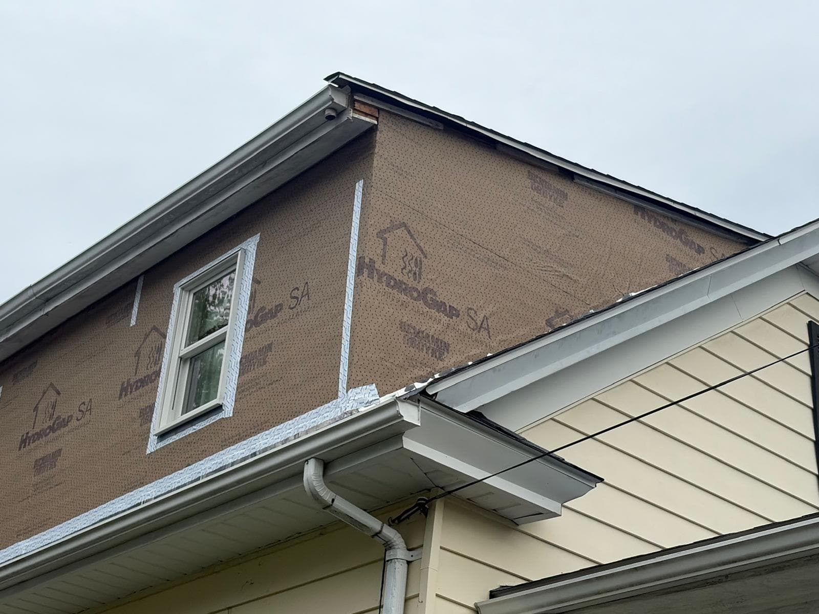 Before - Cedar Shake Dormer Re-Side – Warren, RI